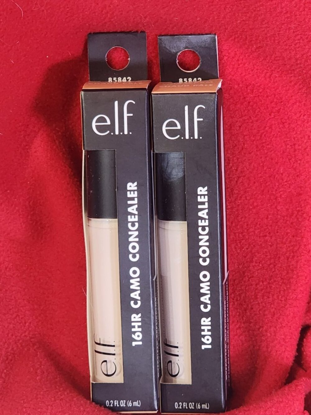 E.L.F. 16HR Camo Concealer .2fl oz. Full Coverage Matte Finish Fair Warm 2CT
